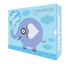 Curaprox , Baby boy dárková kazeta, 4 ks