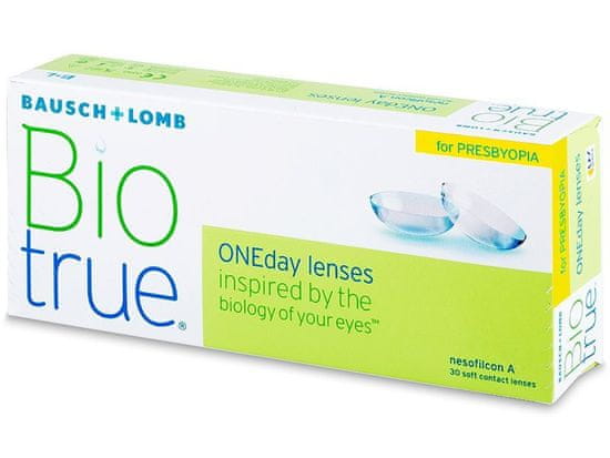 Bausch & Lomb BioTrue ONE day for Presbyopia kontaktní čočky, 30ks Dioptrie: - 9,00