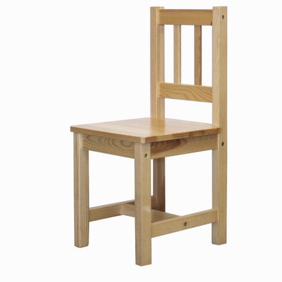 ATAN Dětská židle 8866 lak