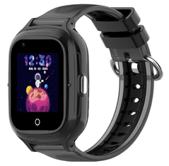 MXM 4G Dětské chytré hodinky s GPS lokátorem a fotoaparátem - černé