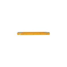 STREFA Skládací metr dřevěný, žlutý, délka 2M / balení 1 ks