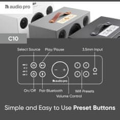 Audio Pro Addon C10 WiFi 80W Bluetooth reproduktor