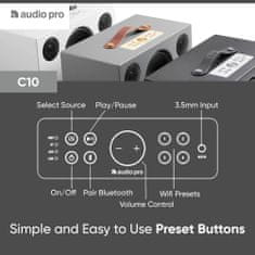 Audio Pro Addon C10 WiFi 80W Bluetooth reproduktor