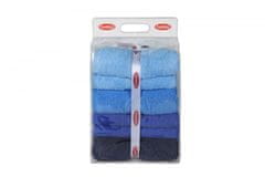 L'essentiel Sada 4 ks ručníků Rainbow 70x140 cm modrá 