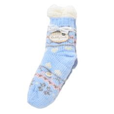 Taubert luxusní dárkově balené super teplé a huňaté žinilkové ponožky Soft 232146588, světle modrá