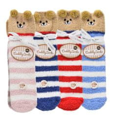 Taubert dárkově balené veselé protiskluzové zvířátkové ponožky Woofy 232155588 4-pack