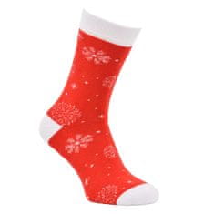 OXSOX barevné veselé vánoční bavlněné froté ponožky O9500223 4-pack, 35-38