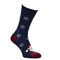 OXSOX unisex barevné Crazy ponožky s vánočními motivy OX9101923 4-pack, 39-42
