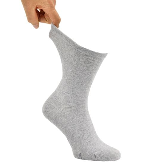 Zdravé Ponožky - pánské bavlněné rozšířené diabetické ponožky 31118 2-pack