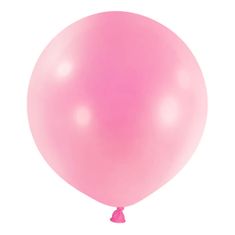 Amscan Kulaté balóny světle růžové 4ks 61cm