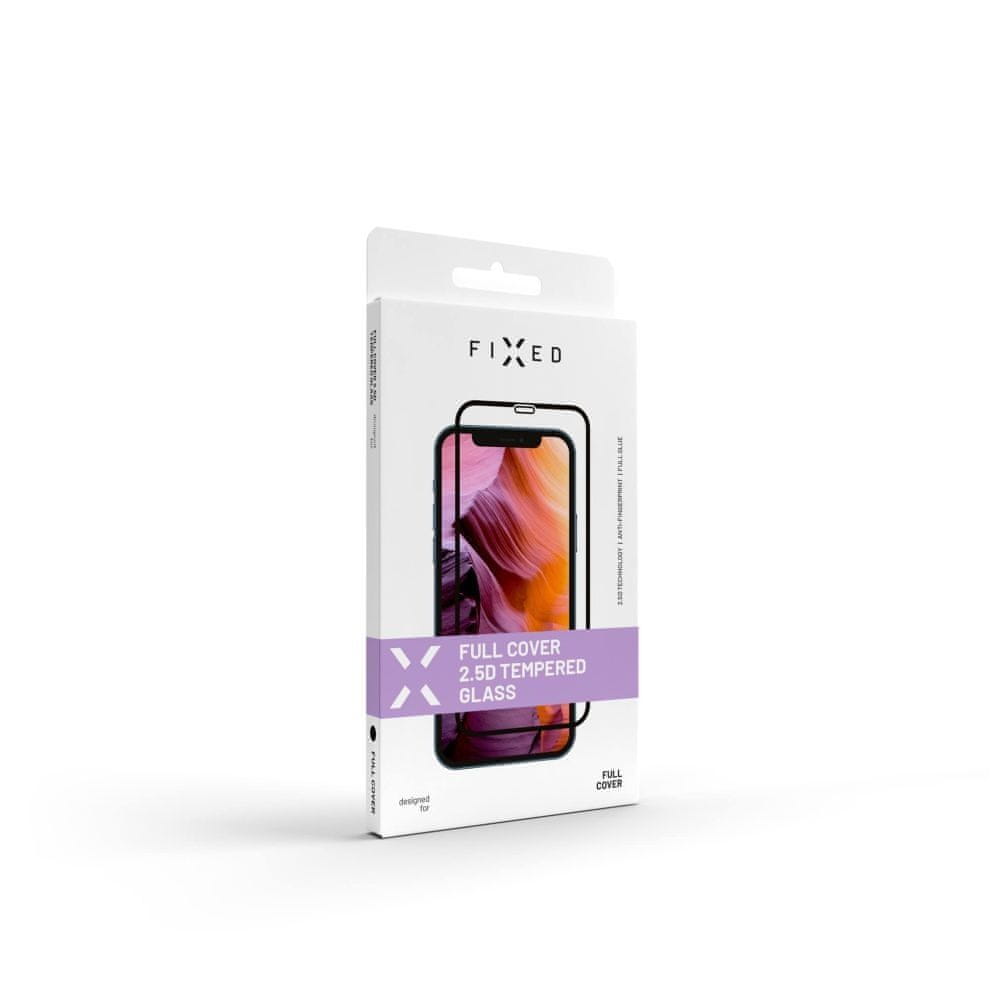 FIXED Ochranné tvrzené sklo Full-Cover pro Xiaomi Redmi Note 13 Pro, lepení přes celý displej, černé (FIXGFA-1245-BK)