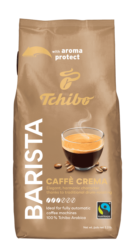 Levně Tchibo Barista Caffé Crema 1 kg, zrno