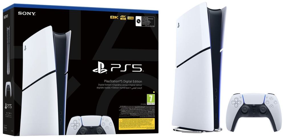 Levně Sony PlayStation 5 Digital Edition (verze slim) (PS711000040668)