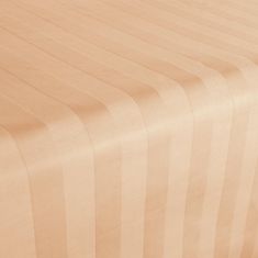 Darymex Bambusovo-bavlněné saténové prostěradlo STRIPE BEIGE 160x240 Darymex jednobarevné béžové