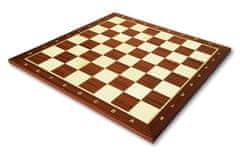 Dřevěné–šachy Dřevěná šachovnice turnajové velikosti č. 6
