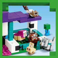 LEGO Minecraft 21253 Útulek pro zvířata