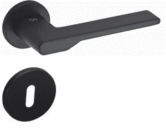 Infinity Line Toro KTO O BOO černá - klika ke dveřím - pro pokojový klíč