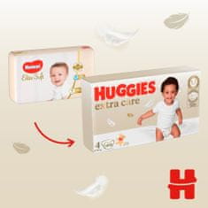 Huggies Extra Care pleny jednorázové 4 (8-14 kg) 60 ks