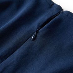 Vidaxl Dětské šaty s dlouhým rukávem Laň námořnicky modré 116