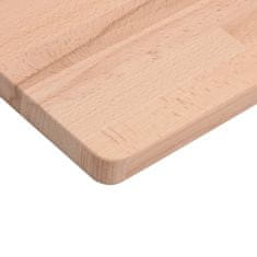 Vidaxl Deska psacího stolu 100 x 60 x 1,5 cm masivní bukové dřevo