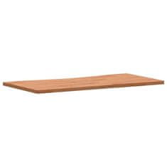 Vidaxl Deska psacího stolu 110 x (50–55) x 2,5 cm masivní bukové dřevo