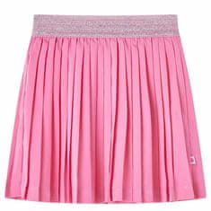 shumee Dětská plisovaná sukně růžová 116