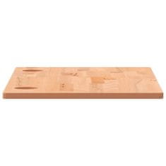 shumee Deska psacího stolu 80 x 40 x 1,5 cm masivní bukové dřevo
