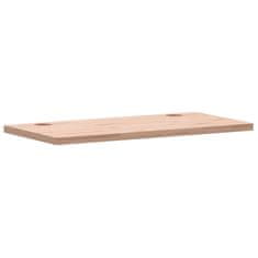 shumee Deska psacího stolu 80 x 40 x 2,5 cm masivní bukové dřevo