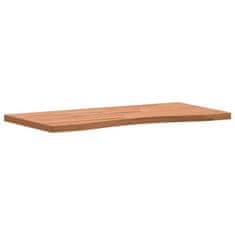 Greatstore Deska psacího stolu 80 x (36–40) x 2,5 cm masivní bukové dřevo