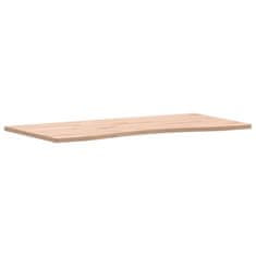 Vidaxl Deska psacího stolu 80 x (36–40) x 1,5 cm masivní bukové dřevo