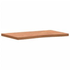 Vidaxl Deska psacího stolu 100 x (55–60) x 4 cm masivní bukové dřevo