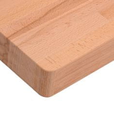 shumee Deska psacího stolu 80 x 40 x 4 cm masivní bukové dřevo