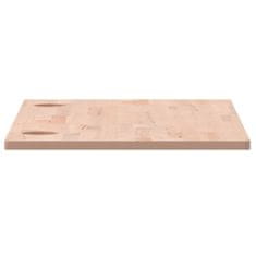 Greatstore Deska psacího stolu 80 x 40 x 1,5 cm masivní bukové dřevo