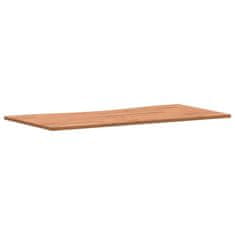 Vidaxl Deska psacího stolu 100 x (45–50) x 1,5 cm masivní bukové dřevo