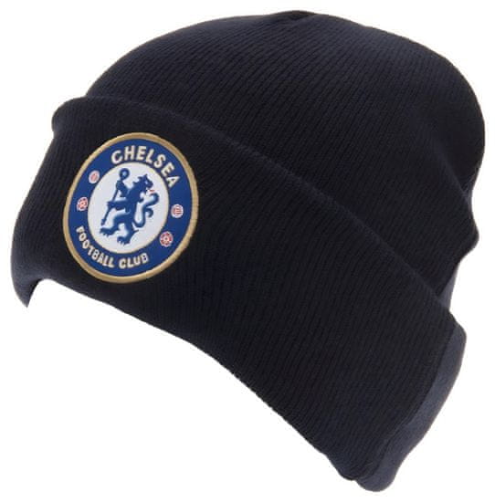 FotbalFans Zimní čepice Chelsea FC, tmavě modrá