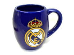 FotbalFans Keramický hrnek Real Madrid FC, modrý, 560 ml