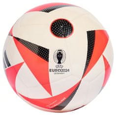 FotbalFans Fotbalový míč Adidas Euro 2024, bílo-červený, vel 5