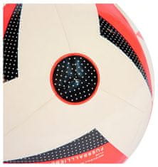FotbalFans Fotbalový míč Adidas Euro 2024, bílo-červený, vel 5