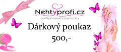 Nehtyprofi Dárkový poukaz v hodnotě 500Kč Nehtyprofi.cz