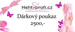 Nehtyprofi Dárkový poukaz v hodnotě 2500,-Kč Nehtyprofi.cz