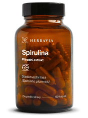 Herbavia Spirulina, 60 kapslí