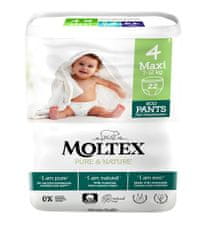 MOLTEX Natahovací plenkové kalhotky Moltex Pure & Nature Maxi 7-12 kg (22 ks)