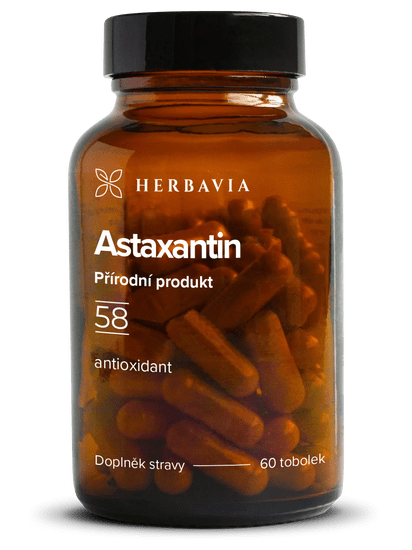 Herbavia Astaxanthin, 60 kapslí