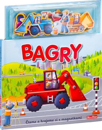Presco Publishing BAGRY - Knížka s magnetkami