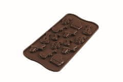 Silikomart forma na čokoládu Choco Melody (Hudba)