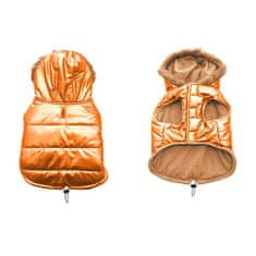 Duvo+ zimní bunda pro psy S 40cm oranžová