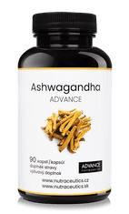 Advance nutraceutics ADVANCE Ashwagandha 60 kapslí - silný extrakt z kořene 10:1