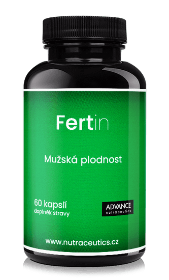 Advance nutraceutics Fertin 60 cps. – podpora mužské plodnosti