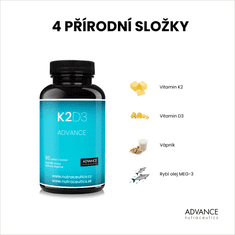 Advance nutraceutics K2D3 ADVANCE 60 tbl.– unikátní vitamin