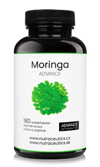 Advance nutraceutics ADVANCE Moringa 180 tablet - koncentrovaný silný extrakt 10:1